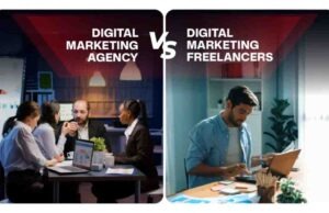 digital marketing agency vs freelancers