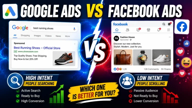 Google Ads vs Facebook Ads